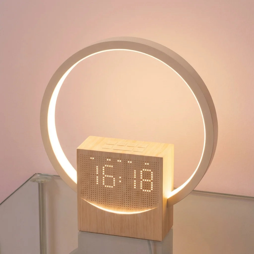 SunriseGlow Smart Alarm Clock Speaker