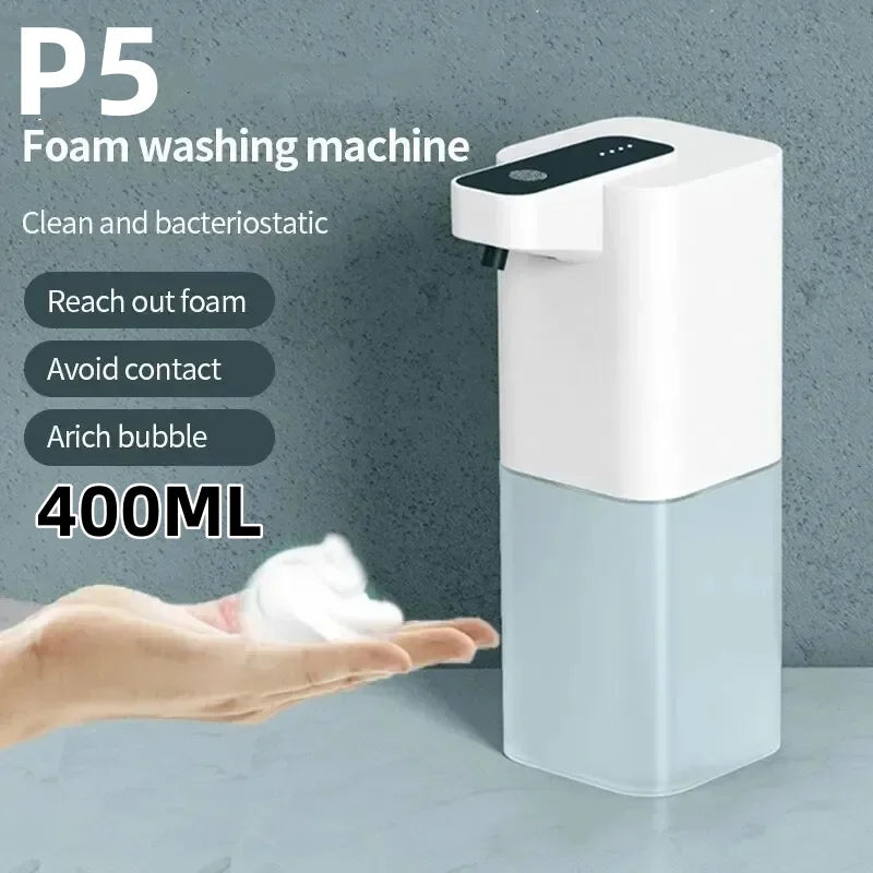 380ml Touchless Foam Soap Dispenser – USB Rechargeable