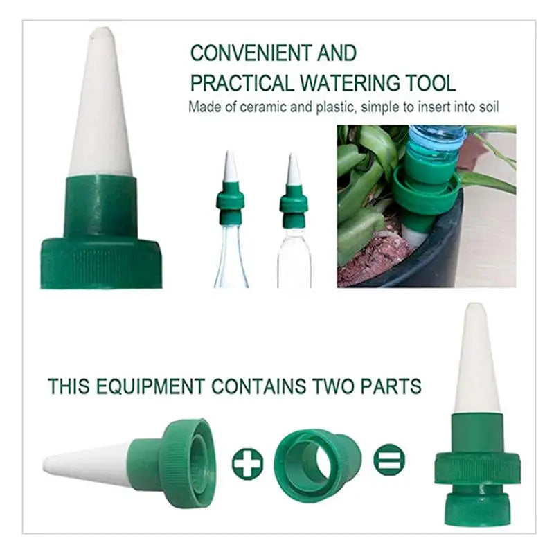 Plant Self-Watering Drip Device – Easy Garden Irrigation Stake