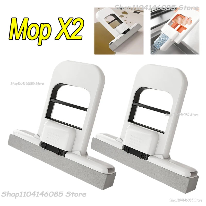 Mini Foldable Cleaning Mop – Handheld Home & Car Cleaner
