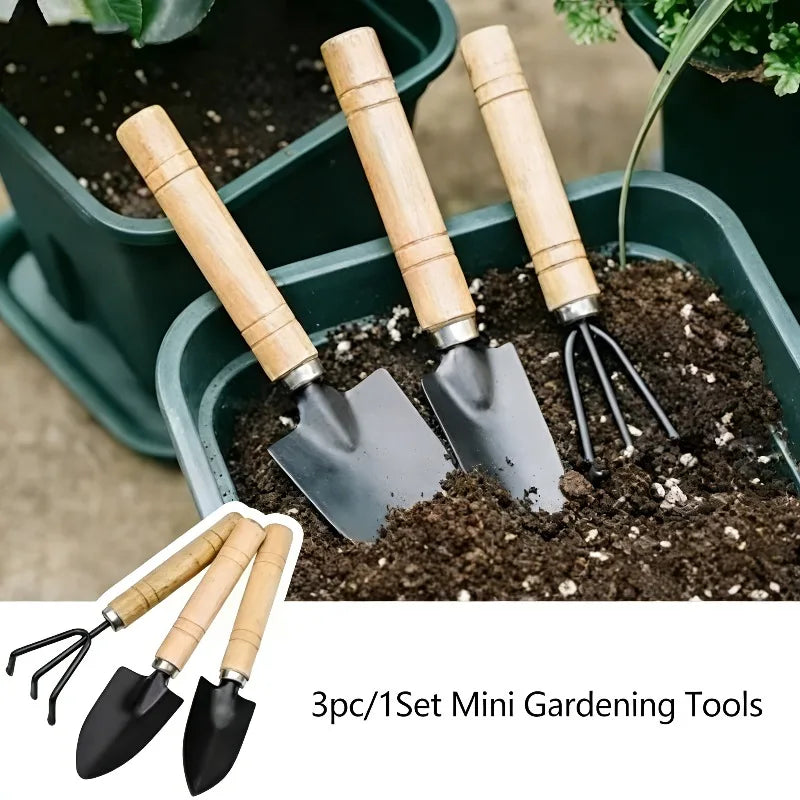 3-Piece Mini Garden Tool Set – Easy Planting & Soil Care Kit