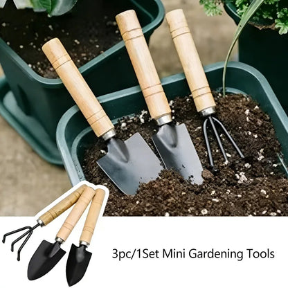 3-Piece Mini Garden Tool Set – Easy Planting & Soil Care Kit