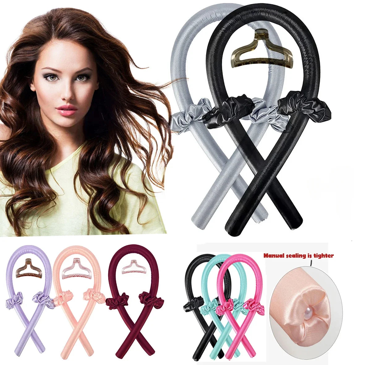 Heatless Curling Headband | Easy No-Heat Curls for Everyday Beauty