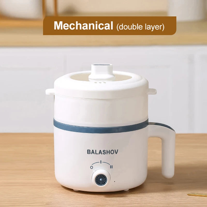 Mini 1.7L Smart Rice Cooker – Non-Stick Multi Cook Pot