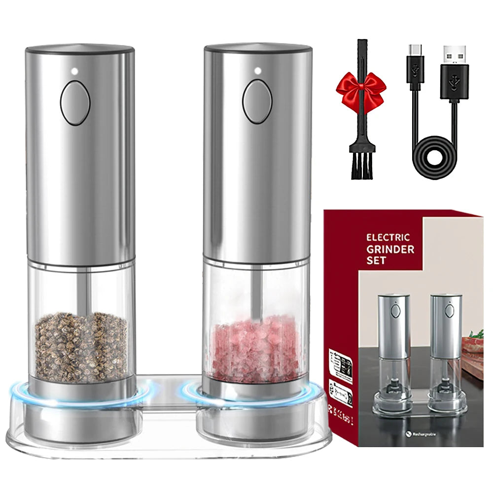 Rechargeable Electric Salt & Pepper Grinder