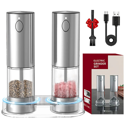 Rechargeable Electric Salt & Pepper Grinder