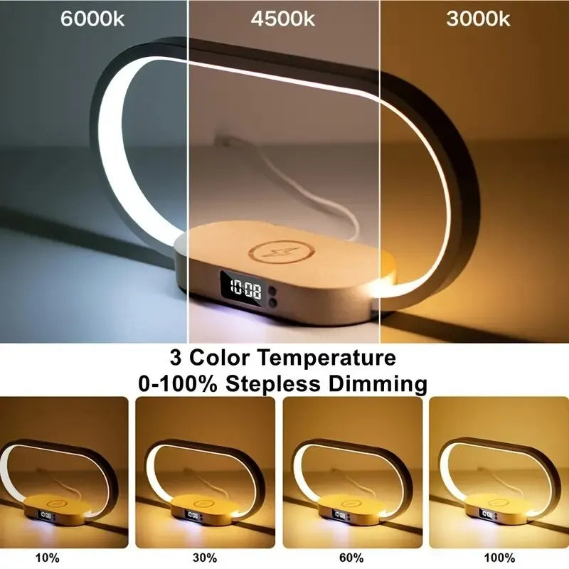 SmartCharge LED Desk Lamp Station