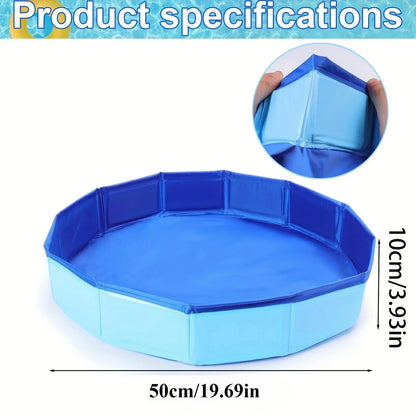 Portable Folding Foot Rinse Bucket for Pool & Outdoor Use